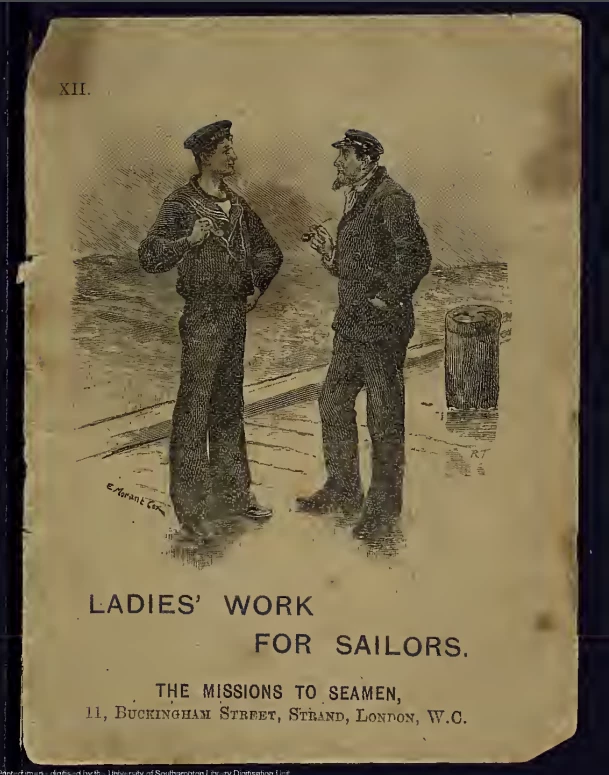 Cover, Ladies’ Work for Sailors